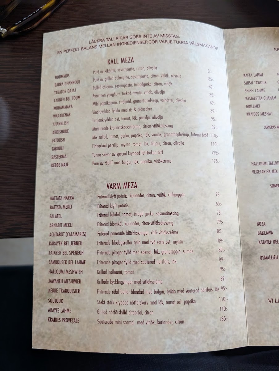 Menu Chateau Liban-5